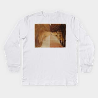 Time for reflection Kids Long Sleeve T-Shirt